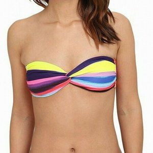 Mara Hoffman Womens Swimwear Bubbe Gum Purple Size XS Bikini Top